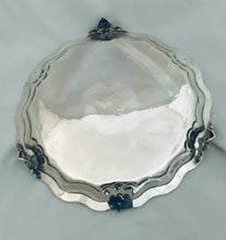 Load image into Gallery viewer, Victorian Sterling Silver Salver, London, 1873