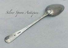 Load image into Gallery viewer, Colonial Canadian Tablespoon, Pierre Huet, Montreal, 1790s