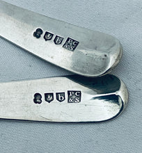 Load image into Gallery viewer, Pair of Scottish Cream Ladles, Cunningham & Son, Edinburgh, 1807