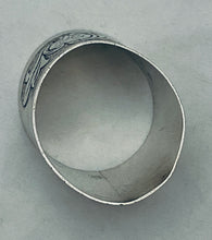 Load image into Gallery viewer, New Zealand Colonial Sterling Serviette Ring, Littlejohn & Sons, Wellington, c.1890s