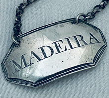 Load image into Gallery viewer, Rare English Provincial 'MADEIRA' label, Langlands and Robertson, Newcastle, 1784-1795