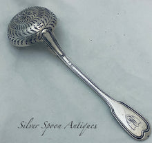 Load image into Gallery viewer, Large French 950 Standard Sifter Spoon, 1819-1838