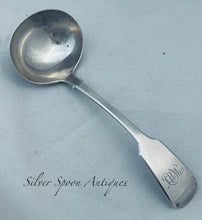Load image into Gallery viewer, Victorian Sterling Sauce Ladle, London, 1853