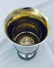 Load image into Gallery viewer, Georgian Trophy Cup, later RAF inscription (1921), Joseph Angell I, London, 1822