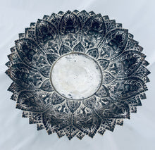 Load image into Gallery viewer, Impressive Thai (or Burmese) Silver Comport/Tazza