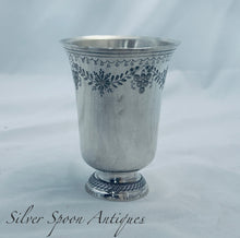 Load image into Gallery viewer, French Silver Beaker, Theodor Tonnelier, Paris, 1819-1838