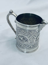 Load image into Gallery viewer, Scottish Sterling 'Indian style' Cream Jug, James Reid & Co, Glasgow, 1873