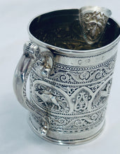 Load image into Gallery viewer, Scottish Sterling 'Indian style' Cream Jug, James Reid & Co, Glasgow, 1873
