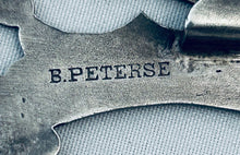 Load image into Gallery viewer, New Zealand Sterling Silver Buckle, B.Petersen, Christchurch, c.1871-1912