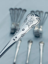Load image into Gallery viewer, Setting for 12 - Danish Solid Silver, Carl M Cohr, Copenhagen, 1946