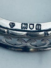 Load image into Gallery viewer, Two late Victorian sterling salts, London, 1898 & 1909