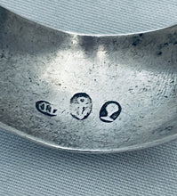 Load image into Gallery viewer, Scottish Provincial Sterling Tongs, Thomas Davie, Greenock, c.1820