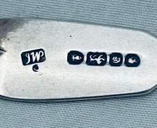Load image into Gallery viewer, Georgian English Salt with matching crested spoon, London, Wakelin & Taylor, 1782