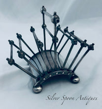 Load image into Gallery viewer, Iconic Christopher Dresser Silver-Plate Toast Rack, c.1897