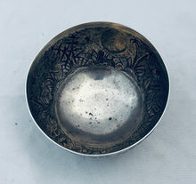Load image into Gallery viewer, Aesthetic Movement Indian Silver Bowl, Arlington & Co, Calcutta, c.1880