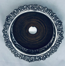 Load image into Gallery viewer, Georgian Sterling Wine Coaster, Creswick & Co, Sheffield, 1821