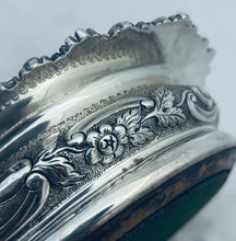 Load image into Gallery viewer, Georgian Sterling Wine Coaster, Creswick & Co, Sheffield, 1821
