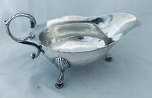 Load image into Gallery viewer, Mid Georgian Irish Silver Sauce Boat, RG, Dublin, 1760s