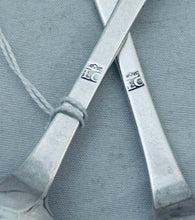 Load image into Gallery viewer, Pair of Channel Islands Hanoverian Tablespoons, LC, Jersey, c.1760
