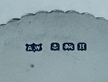 Load image into Gallery viewer, Boxed pair of English sterling Card Holders, A Wilcox, Birmingham, 1932