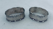 Load image into Gallery viewer, Pair of Australian Sterling Serviette Rings, Hardy Bros