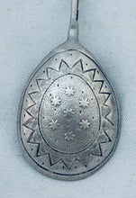 Load image into Gallery viewer, Mismatched Pair of Russian Teaspoons, nineteenth century