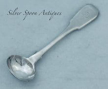 Load image into Gallery viewer, Cape Silver Salt Spoon, Lawrence Twentyman, Cape Town, c.1830s