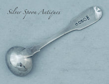 Load image into Gallery viewer, Cape Silver Salt Spoon, Lawrence Twentyman, Cape Town, c.1830s
