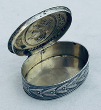 Load image into Gallery viewer, European Silver Box, JH, French?, nineteenth century