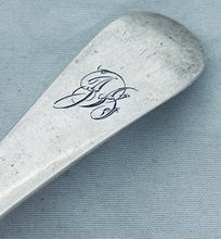 Load image into Gallery viewer, English Provincial Sterling Tablespoon, John Langlands, Newcastle, 1776