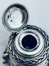 Load image into Gallery viewer, Arts and Crafts Lidded Pot/Ink Well, Ramsden and Carr, London, 1899