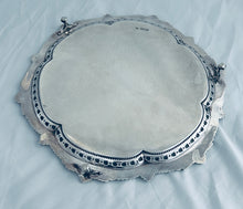 Load image into Gallery viewer, English Edwardian Sterling Salver, Robert Pringle & Sons, London, 1906