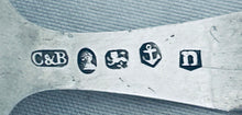 Load image into Gallery viewer, English Bright-cut Caddy Spoon, Cocks & Bettridge, Birmingham, 1811