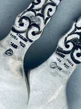 Load image into Gallery viewer, Heavy Mexican Sterling Serving set, 1950s-60s
