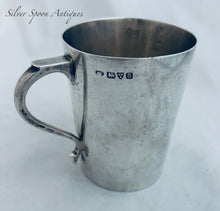 Load image into Gallery viewer, Heavy English Sterling Cup, Bert Gordon, Chester, 1944