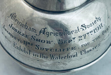 Load image into Gallery viewer, English silver water jug (agricultural prize), James Dixon & Sons, Sheffield, 1911