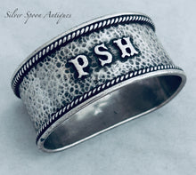 Load image into Gallery viewer, West Australian Sterling Serviette Ring, Linton, Perth,