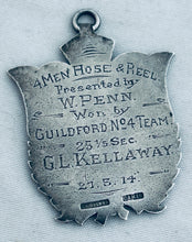 Load image into Gallery viewer, West Australian Fireman Prize Fob, Caris, Perth, c.1914