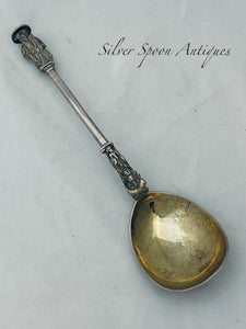 Large Victorian Apostle Spoon, London, 1884
