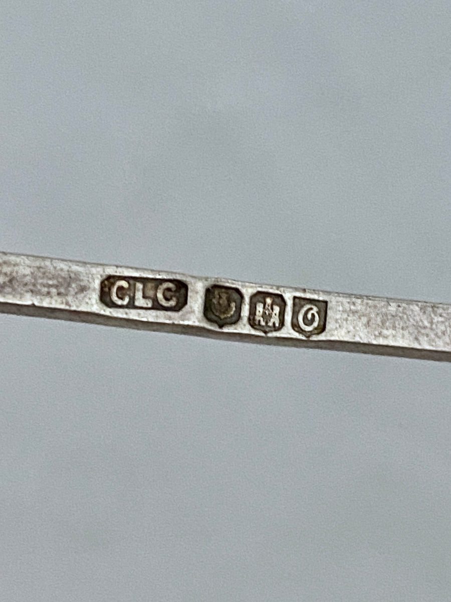 Scottish sterling pickle fork, Catherine L Charles, Edinburgh, 1944