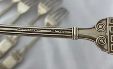 Load image into Gallery viewer, Set of six American sterling Forks, New York, 1850s-1870s