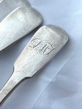 Load image into Gallery viewer, Rare set of Scottish Provincial silverware, Dundee, 1830s-40s