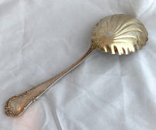 Load image into Gallery viewer, Heavy American Sterling Berry Spoon, Durgin, 1880s