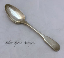 Load image into Gallery viewer, Chinese Export Silver Dessert Spoon, KECHEONG, Canton c.1840-1870