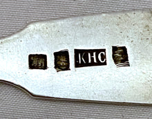 Load image into Gallery viewer, Chinese Export Silver Dessert Spoon, KECHEONG, Canton c.1840-1870