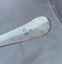 Load image into Gallery viewer, English Provincial OE Pattern Soup Ladle with Shell Bowl, John LANGLANDS I, Newcastle, 1774