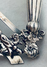 Load image into Gallery viewer, English Sterling Card/Photo Holder and Posy Vase, Horton &amp; Allday, Birmingham, 1891