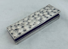 Load image into Gallery viewer, Antique english sterling box, S Blanckensee &amp; Son Ltd, Chester, 1913