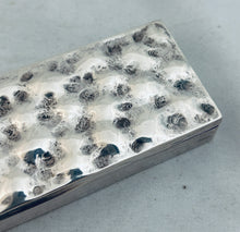 Load image into Gallery viewer, Antique english sterling box, S Blanckensee &amp; Son Ltd, Chester, 1913