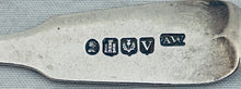 Load image into Gallery viewer, Scottish silver mustard spoon, Andrew Wilkie, Edinburgh, 1827